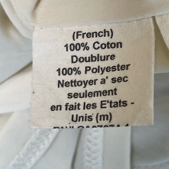 Anthropologie Eva Franco skirt pencil sz 4 black and cream - Picture 9 of 9